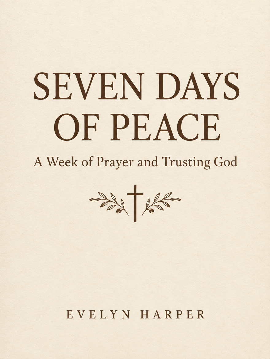 Seven Days of Peace: A Week of Prayer and Trusting God, by Evelyn Harper