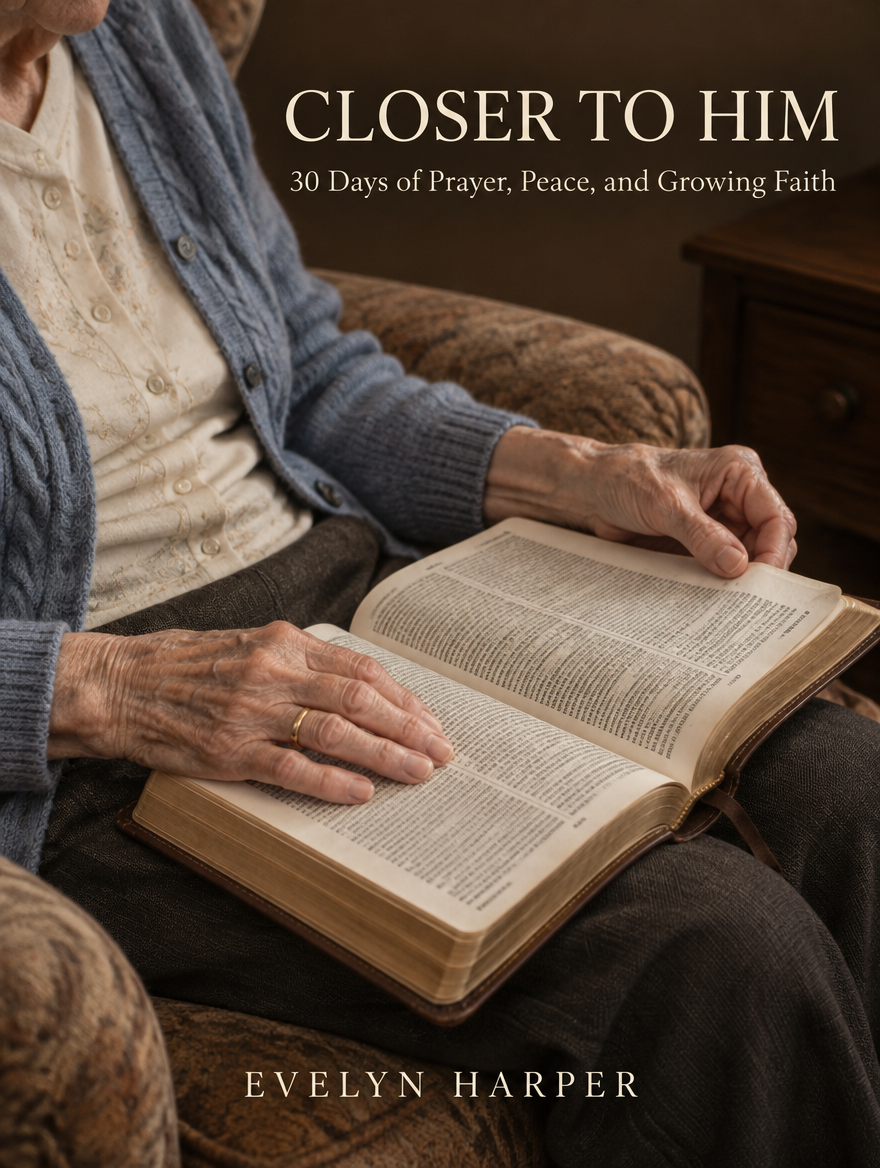 Closer to Him: 30 Days of Prayer, Peace, and Growing Faith, by Evelyn Harper
